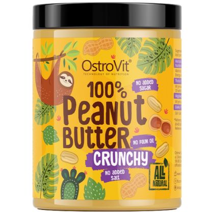 OstroVit  100% Peanut Butter Crunchy  [1000 грама]