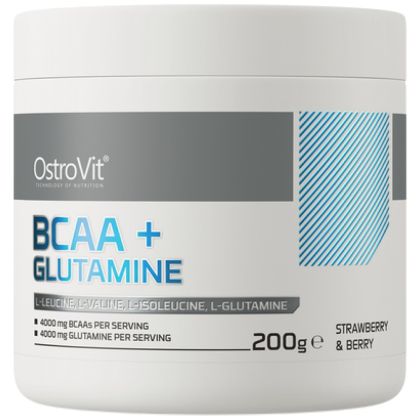 OstroVit  BCAA + GLUTAMINE Powder  [200 грама, 20 Дози]