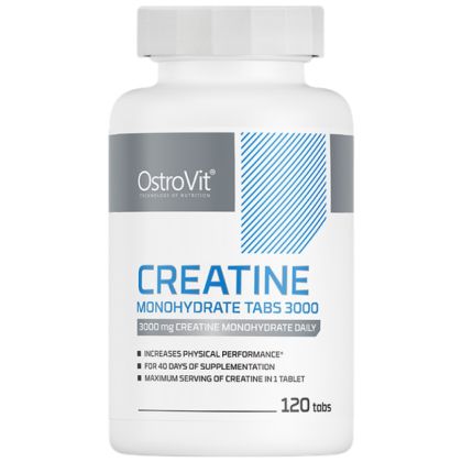 OstroVit  Creatine Monohydrate Tabs 3000  [120 Таблетки, 40 Дози]