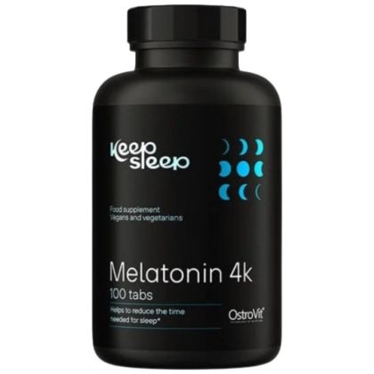 OstroVit  Melatonin 4k | Keep Sleep 4 mg  [100 Таблетки, 400 Дози]