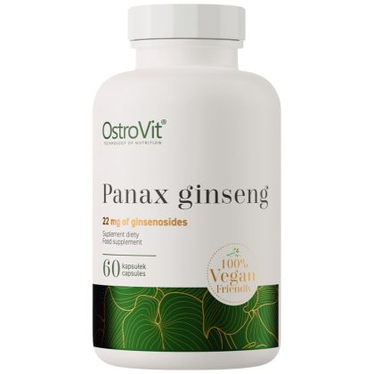 OstroVit  Panax Ginseng 110 mg | Root Extract  [60 капсули, 60 Дози]
