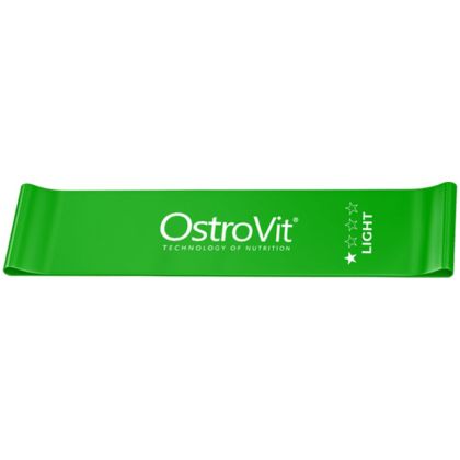 OstroVit  Непрекъснат тренировъчен ластик Light / Зелен