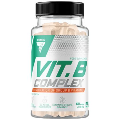 Trec Nutrition  Vit. B-Complex | Vitamin B Group Completion  [60 капсули, 60 Дози]
