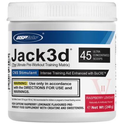 USP Labs  Jack3d - Advanced Formula  [250 грама, 45 Дози]