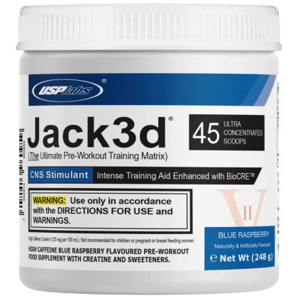 USP Labs  Jack3d - Advanced Formula  [250 грама, 45 Дози]