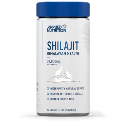 Applied Nutrition  Shilajit 500 mg | 60% Fulvic Acid  [90 капсули, 30 Дози]