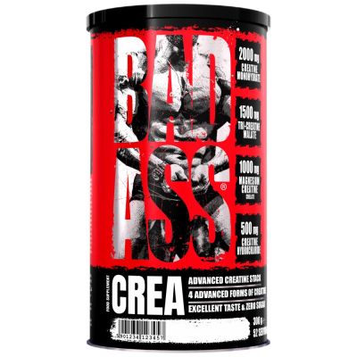 BAD ASS  BAD ASS Crea | 4 Advanced Forms of Creatine Matrix  [300 грама, 52 Дози]