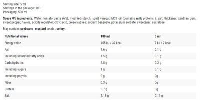 Cheat Meal  Mayo - Ketchup / 0 Calorie Sauce  [500 мл]