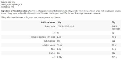 Cheat Meal  Protein Pancakes  [400 грама, 8 Дози]
