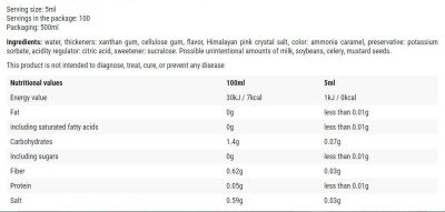 Cheat Meal  Salted Caramel / 0 Calorie Syrup  [500 мл]