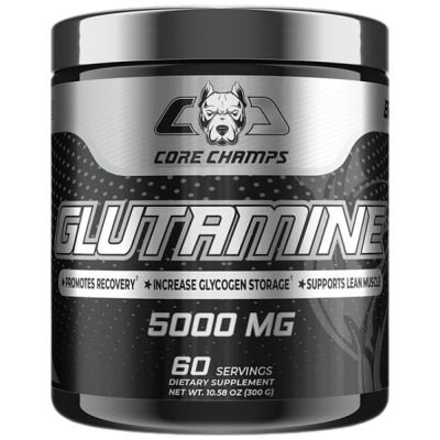 Core Champs by Kai Greene  Glutamine Powder  [300 грама, 60 Дози]
