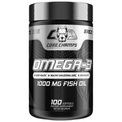 Core Champs by Kai Greene  Omega-3 1000 mg  [100 Гел капсули, 100 Дози]
