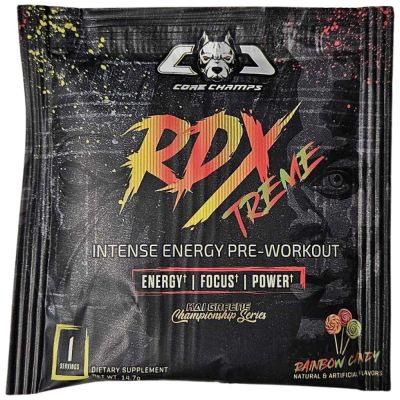 Core Champs by Kai Greene  RDX Extreme | Intense Energy Pre-Workout  [14.7 грама, 1 Доза]