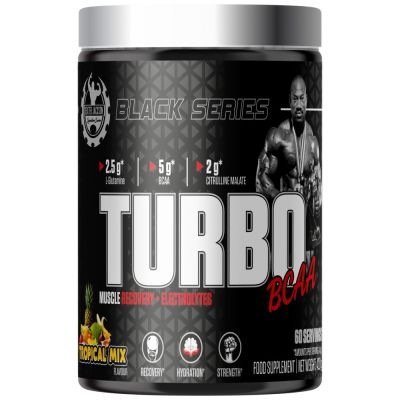 Dexter Jackson Signature Series  Black Series | Turbo BCAA Muscle Recovery & Electrolytes  [420 грама, 60 Дози]