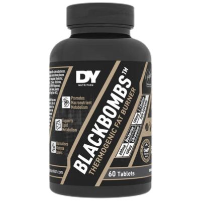 Dorian Yates Nutrition  BlackBombs / Thermogenic Fat Burner  [60 Таблетки, 30 Дози]