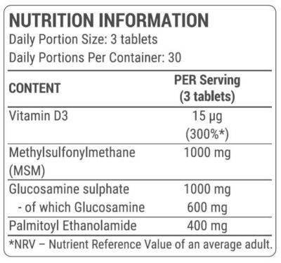 Dorian Yates Nutrition  Joint Support | Complete Joint Formula  [90 Таблетки, 30 Дози]