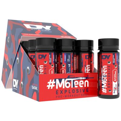 Dorian Yates Nutrition  M6Teen Explosive / Pre-Workout Shot  [12 x 60 мл]