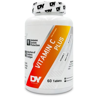 Dorian Yates Nutrition  Vitamin C Plus | with Citrus Bioflavonoids, Black Pepper & Amla  [60 Таблетки, 60 Дози]