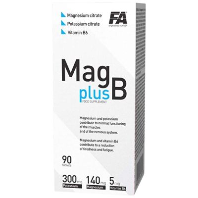 FA Nutrition  Mag plus B  [90 Таблетки, 45 Дози]