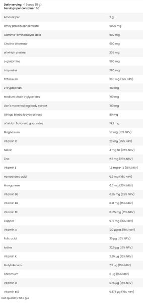 FA Nutrition  Memory Protein | So Good! Series  [550 грама, 50 Дози]