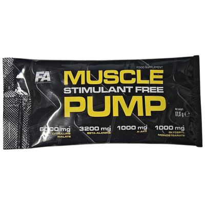 FA Nutrition  Muscle Pump | Stimulant-Free Pre-Workout Formula  [17.5 грама, 1 Доза]
