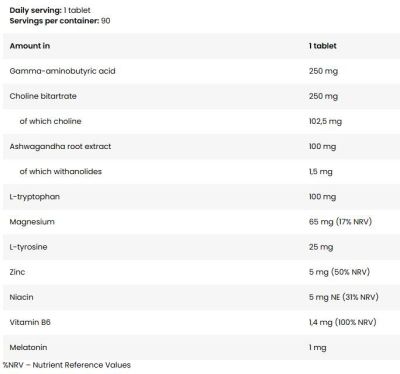 FA Nutrition  Wellness Good Night  [90 Таблетки, 90 Дози]