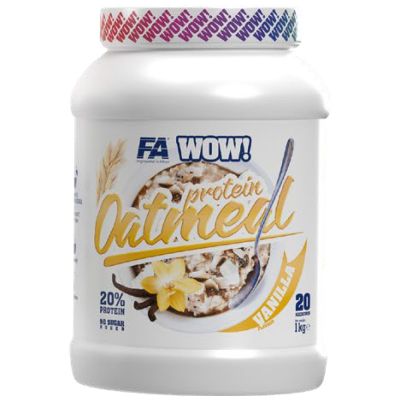 FA Nutrition  WOW ! Protein Oatmeal | 20% Protein - No Sugar Added  [1000 грама, 50 Дози]