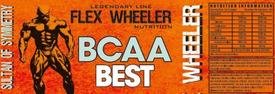 Flex Wheeler Signature Series  BCAA Best | with L-Glutamine & L-Citrulline Malate  [420 грама, 60 Дози]