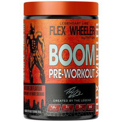 Flex Wheeler Signature Series  BOOM Pre-Workout Formula  [300 грама, 60 Дози]