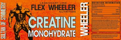 Flex Wheeler Signature Series  Creatine Monohydrate | with Vitamin B-6  [300 грама, 60 Дози]