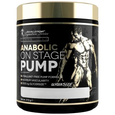 Kevin Levrone  Anabolic On Stage Pump | Stim-Free Pre-Workout Formula  [313 грама, 25 Дози]