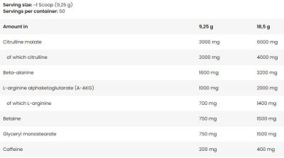 Kevin Levrone  Black Line | Shaaboom Ice Pump  [463 грама, 50 Дози]