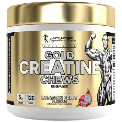 Kevin Levrone  Gold Creatine Chews | Creatine Monohydrate  [120 Дъвчащи таблетки, 24 Дози]