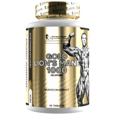 Kevin Levrone  GOLD Lion's Mane 1000  [90 Таблетки, 45 Дози]