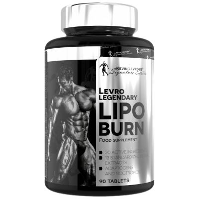 Kevin Levrone  LevroLegendary Lipo Burn | 20 Active Ingredients Thermogenic Fat Burner  [90 Таблетки, 30 Дози]