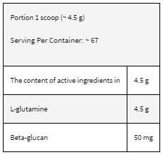 Kevin Levrone  LevroSHIELD / Glutamine + Beta-Glucan  [300 грама, 67 Дози]