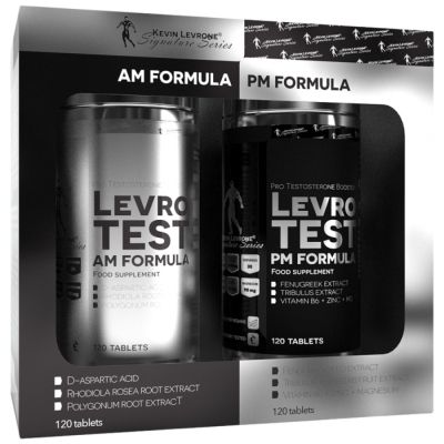 Kevin Levrone  LevroTEST AM/PM Formula  [2 x 120 Таблетки, 30 Дози]