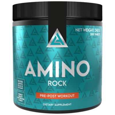 Lazar Angelov Nutrition  LA  Amino Rock | Whey Amino Tablets  [200 Таблетки, 50 Дози]
