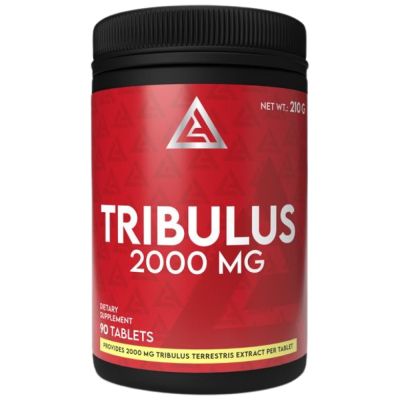 Lazar Angelov Nutrition  Tribulus 2000 mg | Mega Dose Tribulus Terrestris Extract  [90 Таблетки, 90 Дози]