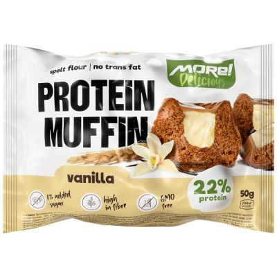 MHN | More Healthy Nutrition  Protein Muffin with Zero Added Sugar | New Improved Formula  [50 грама]