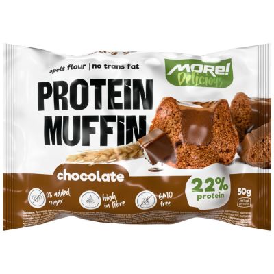 MHN | More Healthy Nutrition  Protein Muffin with Zero Added Sugar | New Improved Formula  [50 грама]