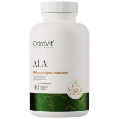 OstroVit  ALA / Alpha Lipoic Acid 590 mg  [90 Таблетки, 90 Дози]