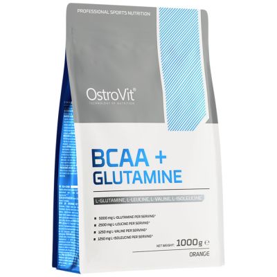 OstroVit  BCAA + GLUTAMINE Powder  [1000 грама, 100 Дози]