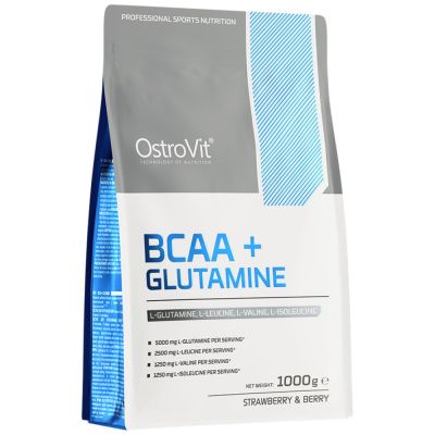 OstroVit  BCAA + GLUTAMINE Powder  [1000 грама, 100 Дози]