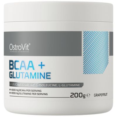 OstroVit  BCAA + GLUTAMINE Powder  [200 грама, 20 Дози]
