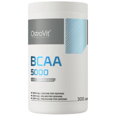 OstroVit  BCAA 5000  [300 капсули, 60 Дози]