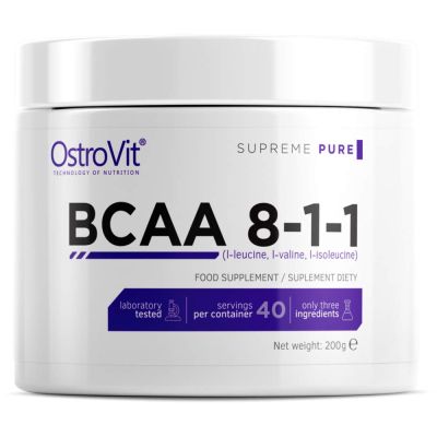 OstroVit  BCAA 8:1:1 Powder  [200 грама, 20 Дози]