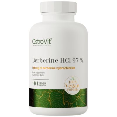 OstroVit  Berberine HCl 500 mg | 97% Berberis Root Extract  [90 капсули, 90 Дози]