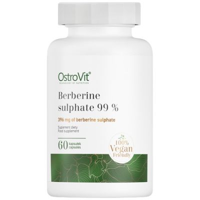 OstroVit  Berberine Sulphate 396 mg | 99% Berberis Root Extract  [60 капсули, 60 Дози]