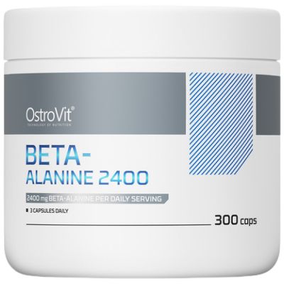 OstroVit  Beta Alanine 2400  [300 капсули, 100 Дози]